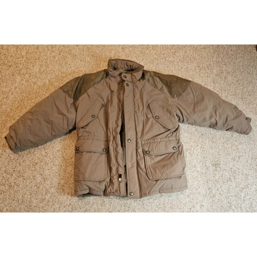 Vintage Down Parka Jacket Winter Coat Puffer Outdoor, Hiking Travel Members Only